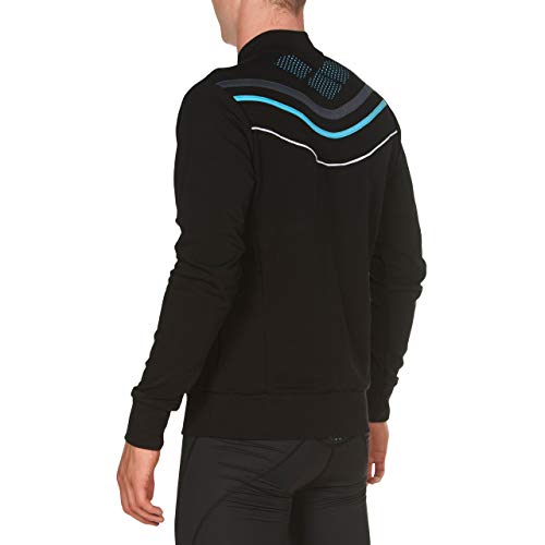 ARENA M Gym F/Z Jacket Chaqueta Hombre Gym, Hombre, black, S