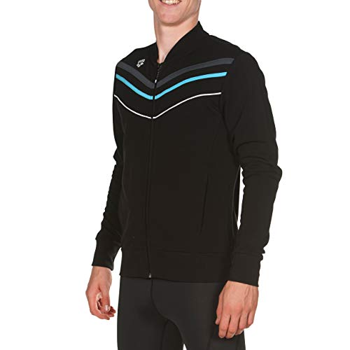 ARENA M Gym F/Z Jacket Chaqueta Hombre Gym, Hombre, black, S