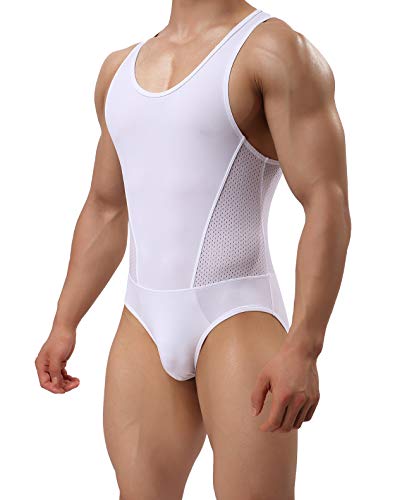 Arjen Kroos Hombre Maillot Leotardo Ropa Interior Deportiva Sexy Bodysuit Deportivo de Hombre para Gimnasia Danza Bañador Bodies Elásticos