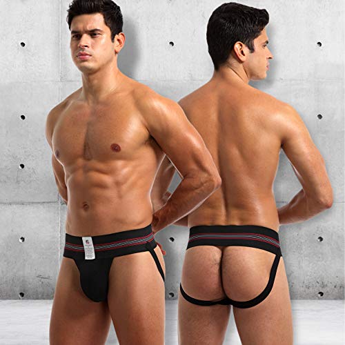 Arjen Kroos Jockstrap Suspensorio para Hombre Sexy Tanga Slips Ropa Interior Thong lencería Deporte