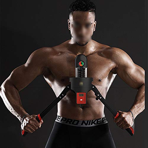 Arm Machines Entrenamiento de fuerza Professioinal Power Twister Spring Chest Expander Ajustable Brazo Fuerza Hombres Pecho Músculo Equipo de Entrenamiento Brazo Barra Equipo de Fitness Hogar