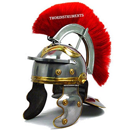 Armadura histórica para casco de Oficial Romano Centurion 18g Acero Armadura histórica para casco de Oficial Romano Centurion 18g Acero
