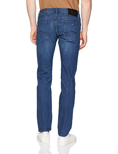 Armani Exchange Cotton Stretch Indigo Blue, Slim Vaqueros, Azul (Denim Indaco 1500), W34/L32 (Talla del Fabricante: 34) para Hombre