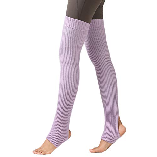 ARMWEQD Calentador De Brazos 1 Par De Calcetines para Mujeres, Calcetines para Piernas, Calcetines Largos Sin Pies, Calcetines De Ballet De Danza De Otoño E Invierno