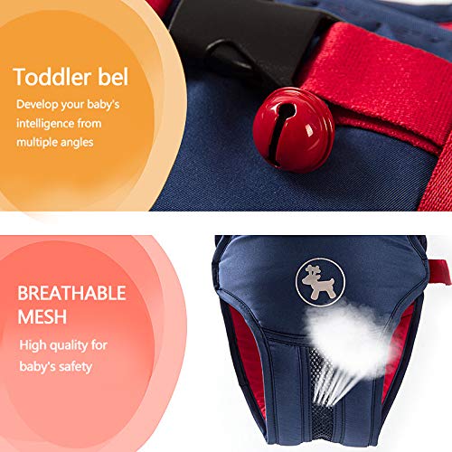 Arnés de Seguridad para Caminar - Ajustable Arnés de Bebe a Pie de Caminado Aprendizaje Chaleco Arneses para Niños Andador Arnés Tirantes Con Correa y Hebilla de Bebé Protección 10-24 meses Arnés de Seguridad para Caminar - Ajustable Arnés de Bebe a Pie de Caminado Aprendizaje Chaleco Arneses para Niños Andador Arnés Tirantes Con Correa y Hebilla de Bebé Protección 10-24 meses