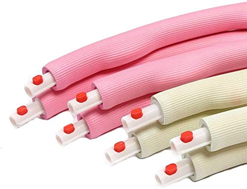 Aro de Hula Fitness Hula Hoop Fitness Removible para Adultos Y Niños Pérdida De Peso |Entrenador Abdominal Adelgazante Hula Hoops (Color : Pink, Size : 8 Knots)