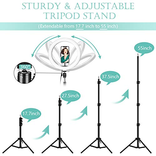 Aro de Luz con Trípode 10", ITSHINY LED Anillo de Luz 3 Colores 11 Brillos Regulables, Wireless Control Remoto y Alimentado por USB, Aro de luz para Movil Tiktok Fotografía Maquillaje Selfie Youtube Aro de Luz con Trípode 10", ITSHINY LED Anillo de Luz 3 Colores 11 Brillos Regulables, Wireless Control Remoto y Alimentado por USB, Aro de luz para Movil Tiktok Fotografía Maquillaje Selfie Youtube