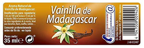 Aroma natural de vainilla de Madagascar