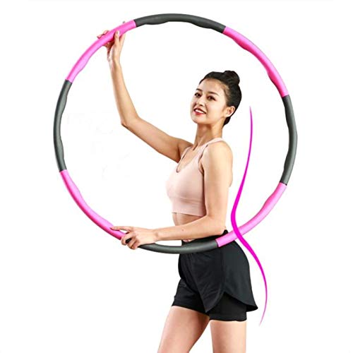 Aros de Hula con Peso, Ancho Ajustable 75-95 cm (29,5-37,4 Pulgadas) Regalo para jóvenes Adultos Las Mujeres Pierden Peso