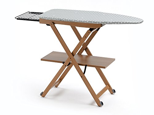 Arredamenti Italia Tabla de Planchar STIROCOMODO, Madera - Plegable - Regulable - Color: Madera de Cerezo Ar-It il Cuore del Legno Arredamenti Italia Tabla de Planchar STIROCOMODO, Madera - Plegable - Regulable - Color: Madera de Cerezo Ar-It il Cuore del Legno