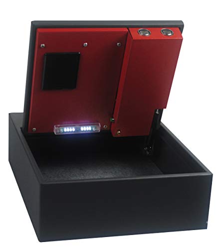 Arregui 20000-S7 - Caja fuerte motorizada para su instalación oculta en zócalos de armario, 10L, 310x110x 380mm, Negro Arregui 20000-S7 - Caja fuerte motorizada para su instalación oculta en zócalos de armario, 10L, 310x110x 380mm, Negro