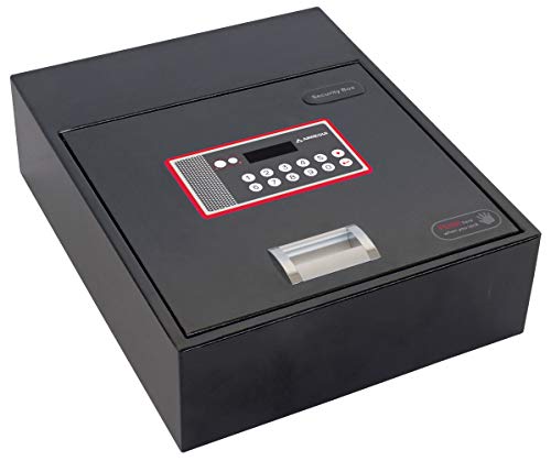 Arregui 20000-S7 - Caja fuerte motorizada para su instalación oculta en zócalos de armario, 10L, 310x110x 380mm, Negro Arregui 20000-S7 - Caja fuerte motorizada para su instalación oculta en zócalos de armario, 10L, 310x110x 380mm, Negro