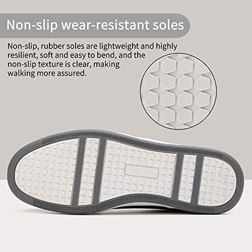 ARRIGO BELLO Zapatos Hombre Vestir Casual Zapatillas Deportivas Running Sneakers Corriendo Transpirable Tamaño 40-46 (42 EU, Gris Blanco) ARRIGO BELLO Zapatos Hombre Vestir Casual Zapatillas Deportivas Running Sneakers Corriendo Transpirable Tamaño 40-46 (42 EU, Gris Blanco)