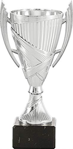 Art-Trophies AT81103 Trofeo Deportivo, Plateado, 14 cm
