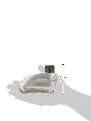 Artago 32 Candado antirrobo Moto Disco Alarma Don't Touch 120 db Alta Gama, ø15 Cierre S.A.A, homologado Sra, Acero Inoxidable Artago 32 Candado antirrobo Moto Disco Alarma Don't Touch 120 db Alta Gama, ø15 Cierre S.A.A, homologado Sra, Acero Inoxidable