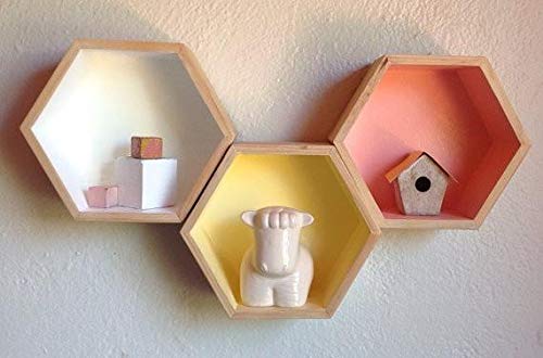 Artemio 14001892 - Juego de 3 bandejas hexagonales de Madera, Color Beige, 30 x 26,5 x 10 cm Artemio 14001892 - Juego de 3 bandejas hexagonales de Madera, Color Beige, 30 x 26,5 x 10 cm