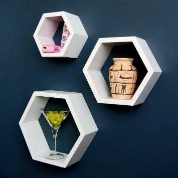 Artemio 14001892 - Juego de 3 bandejas hexagonales de Madera, Color Beige, 30 x 26,5 x 10 cm Artemio 14001892 - Juego de 3 bandejas hexagonales de Madera, Color Beige, 30 x 26,5 x 10 cm