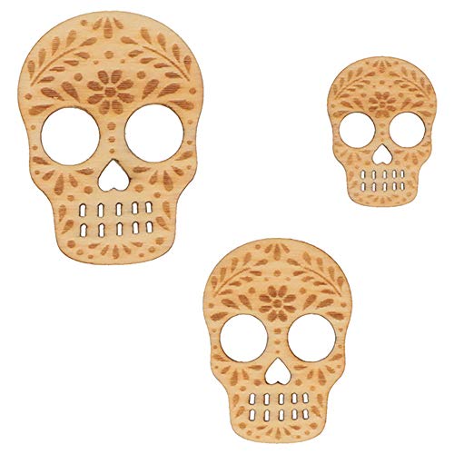 Artemio 30 Mini Siluetas de Madera - Calaveras - Viva la Vida Artemio 30 Mini Siluetas de Madera - Calaveras - Viva la Vida