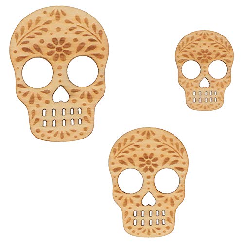 Artemio 30 Mini Siluetas de Madera - Calaveras - Viva la Vida