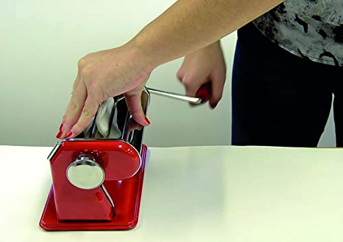 Artemio - Máquina de modelar (para Pasta, Masa y Arcilla), Color Rojo