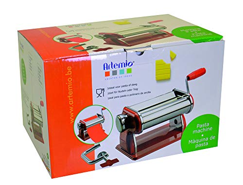 Artemio - Máquina de modelar (para Pasta, Masa y Arcilla), Color Rojo Artemio - Máquina de modelar (para Pasta, Masa y Arcilla), Color Rojo