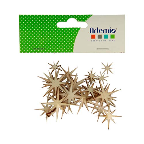 Artemio Mini Silueta de Madera, Beige Artemio Mini Silueta de Madera, Beige