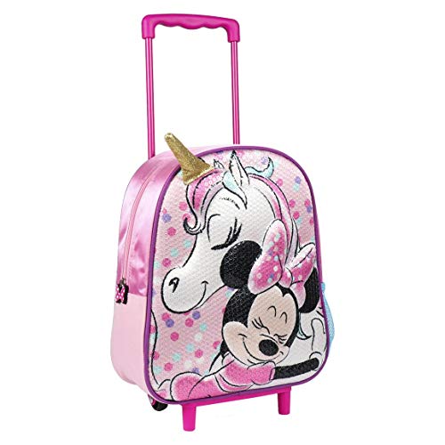 ARTESANIA CERDA MOCHILA CARRO INFANTIL 3D MINNIE