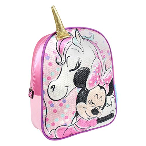 Artesania Cerda Mochila Infantil 3D Minnie, Rosa, 31 cm Artesania Cerda Mochila Infantil 3D Minnie, Rosa, 31 cm