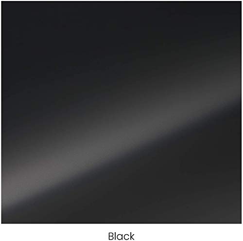 Arteza Vinilo textil termoadhesivo negro | 25,4 x 30,5 cm | Caja de 14 hojas | Vinilo térmico resistente, fácil de pelar y sin tóxicos | Apto para cualquier máquina de corte | Vinilo negro para telas