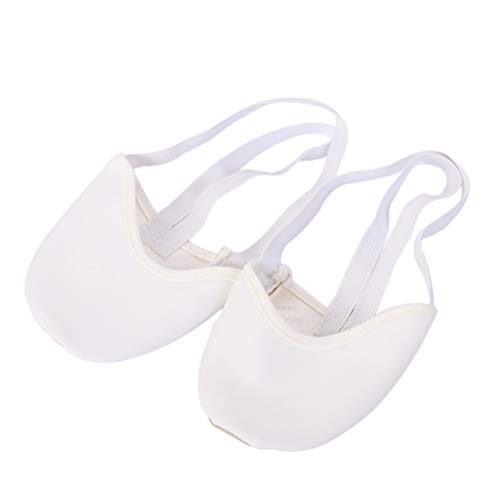 Artibetter Baile media suela de zapato de ballet lírico contemporáneo para mujeres niñas tamaño 27-29 (blanco) Artibetter Baile media suela de zapato de ballet lírico contemporáneo para mujeres niñas tamaño 27-29 (blanco)