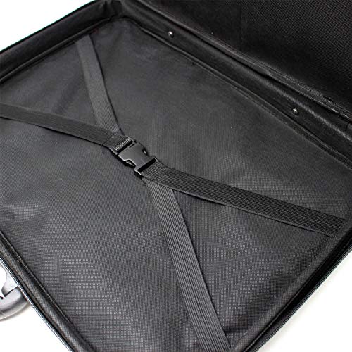 Artway - Funda portafolio de Transporte – Hombro y Correas internas – Carpeta de Arte Grande con Bolsillos internos y externos, Negro, A2 Artway - Funda portafolio de Transporte – Hombro y Correas internas – Carpeta de Arte Grande con Bolsillos internos y externos, Negro, A2