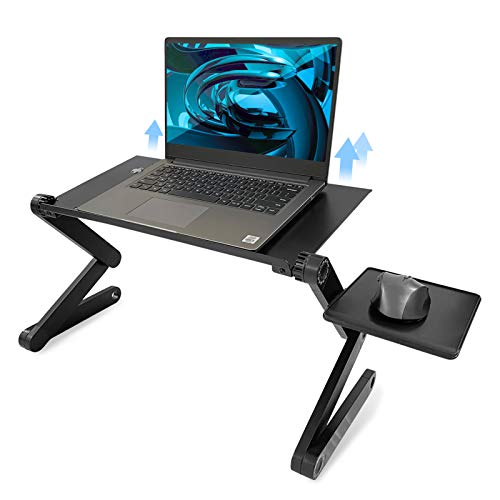 arvioo Mesa Ordenador Portatil Plegable Escritorio Plegable Ajustable para PC Soporte computadora Aluminio Laptop Mesa Bandeja Cama Sofá con Soporte de Ratón (002) arvioo Mesa Ordenador Portatil Plegable Escritorio Plegable Ajustable para PC Soporte computadora Aluminio Laptop Mesa Bandeja Cama Sofá con Soporte de Ratón (002)
