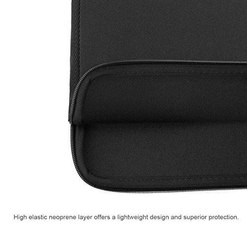 Arvok 11,6 Pulgadas Funda Protectora para Portátiles/Impermeable Ordenador Portátil Caso/Neopreno del Portátil Bolsa para Acer/ASUS/DELL/Fujitsu/Lenovo/HP/Samsung/Sony (Negro)