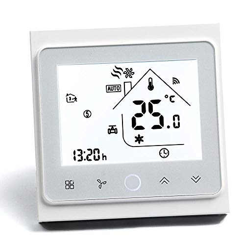 Arxus WiFi Programable Smart Termostato Pantalla LCD Controlador de Temperatura para Calderas de Calefacción/Aire Acondicionado Trabaje con Alexa Google Home IFTTT Arxus WiFi Programable Smart Termostato Pantalla LCD Controlador de Temperatura para Calderas de Calefacción/Aire Acondicionado Trabaje con Alexa Google Home IFTTT