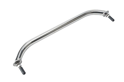 Asa de acero inoxidable para barco y yate, con doble extremo de agujero de montaje central a central, Hombre, 12 pulgadas Asa de acero inoxidable para barco y yate, con doble extremo de agujero de montaje central a central, Hombre, 12 pulgadas