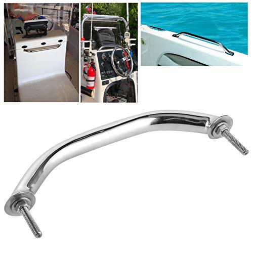 Asa para barco marino, superficie impermeable tipo espejo Asa de agarre marino, para casas rodantes y casas Asa de mano Hardware para barco(B (9 inch 230mm))