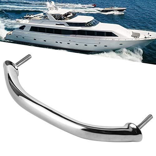 Asa para barco marino, superficie impermeable tipo espejo Asa de agarre marino, para casas rodantes y casas Asa de mano Hardware para barco(B (9 inch 230mm))