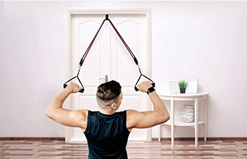 Asas de repuesto para correa de ejercicios -WENTS resistencia a la flexión mejorada, empuñadura de silicona con núcleo de ABS macizo para Fitness entrenamiento gimnasio Crossover tríceps ejercicio Asas de repuesto para correa de ejercicios -WENTS resistencia a la flexión mejorada, empuñadura de silicona con núcleo de ABS macizo para Fitness entrenamiento gimnasio Crossover tríceps ejercicio