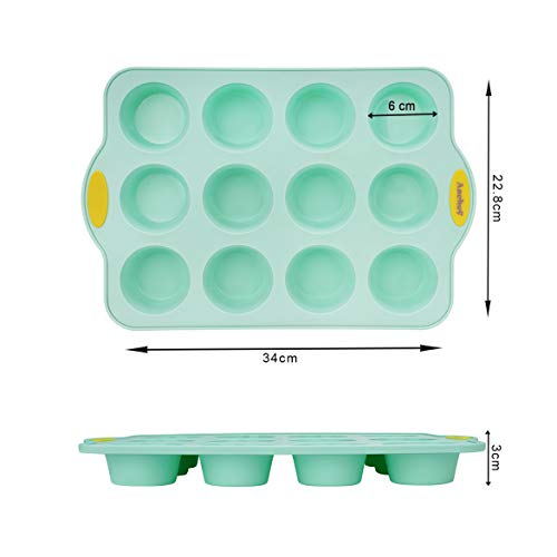 Aschef Molde para Hornear Silicona Molde de pastel Redondo Molde de Chocolate Molde de Jabón Molde para Horno Microondas Borde de Metal Evitar derrames para Pastel de Mousse Pastel de Muffin Aschef Molde para Hornear Silicona Molde de pastel Redondo Molde de Chocolate Molde de Jabón Molde para Horno Microondas Borde de Metal Evitar derrames para Pastel de Mousse Pastel de Muffin