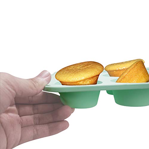Aschef Molde para Hornear Silicona Molde de pastel Redondo Molde de Chocolate Molde de Jabón Molde para Horno Microondas Borde de Metal Evitar derrames para Pastel de Mousse Pastel de Muffin Aschef Molde para Hornear Silicona Molde de pastel Redondo Molde de Chocolate Molde de Jabón Molde para Horno Microondas Borde de Metal Evitar derrames para Pastel de Mousse Pastel de Muffin