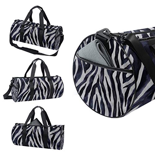 ASDFSD Bolsa de deporte de leopardo gris bolsa de gimnasio mediana bolsa de viaje bolsa de fitness deporte equipo bolsa de equipo ASDFSD Bolsa de deporte de leopardo gris bolsa de gimnasio mediana bolsa de viaje bolsa de fitness deporte equipo bolsa de equipo