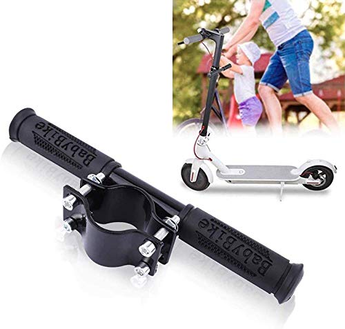 ASEOK Scooter Manillar para niños Barra de Agarre Ajustable Holder Seguro Kids Barandilla para Xiaomi M365 Scooter (Negro)