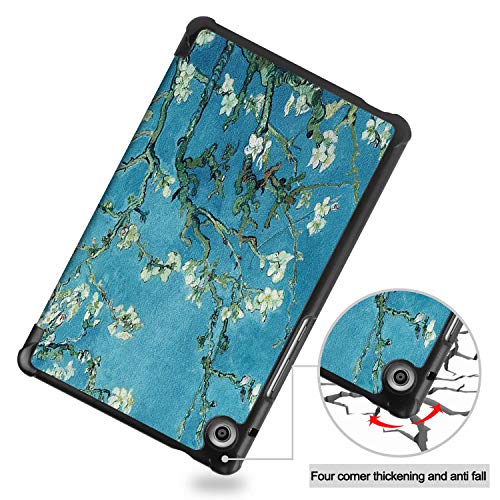 Ash-case Estuche para Huawei MatePad T8 8.0 Inches, Protector Ultra Delgado Slim PU función de Soporte Perfectamente Adecuado,Plum blossome+1x película Protectora de Vidrio Templado Ash-case Estuche para Huawei MatePad T8 8.0 Inches, Protector Ultra Delgado Slim PU función de Soporte Perfectamente Adecuado,Plum blossome+1x película Protectora de Vidrio Templado