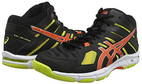 Asics Gel-Beyond 5 MT, Zapatos de Voleibol Hombre, Negro (Black/Koi 001), 45 EU Asics Gel-Beyond 5 MT, Zapatos de Voleibol Hombre, Negro (Black/Koi 001), 45 EU