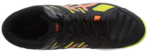 Asics Gel-Beyond 5 MT, Zapatos de Voleibol Hombre, Negro (Black/Koi 001), 45 EU Asics Gel-Beyond 5 MT, Zapatos de Voleibol Hombre, Negro (Black/Koi 001), 45 EU