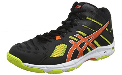 Asics Gel-Beyond 5 MT, Zapatos de Voleibol Hombre, Negro (Black/Koi 001), 45 EU Asics Gel-Beyond 5 MT, Zapatos de Voleibol Hombre, Negro (Black/Koi 001), 45 EU