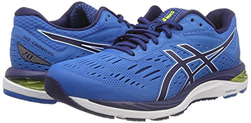 Asics Gel-Cumulus 20, Zapatillas de Entrenamiento Hombre, Azul (Blue/Peacoat 400), 41.5 EU