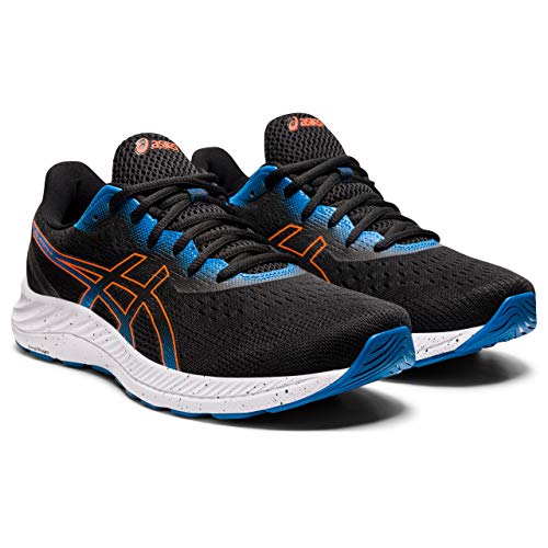 ASICS Gel-Excite 8, Zapatillas para Correr Hombre, Black Marigold Orange, 42 EU