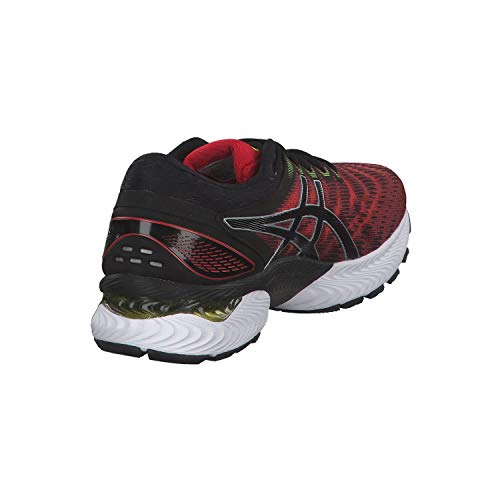 Asics Gel-Nimbus 22, Running Shoe Hombre, Clásico Rojo/Negro, 42 EU