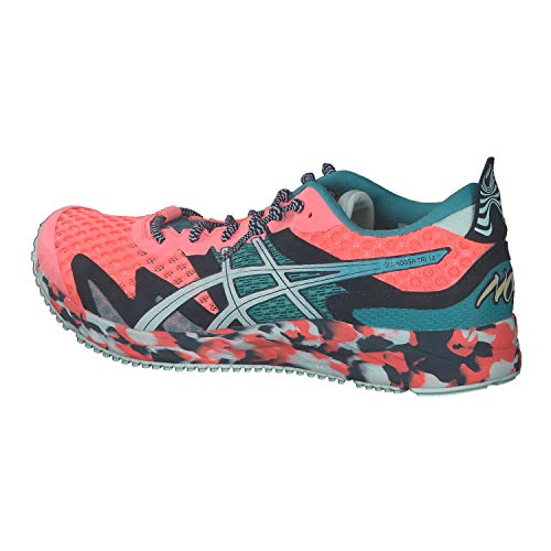 ASICS Gel-Noosa Tri 12, Zapatillas de Running Mujer, Sun Coral Bio Mint, 39 EU